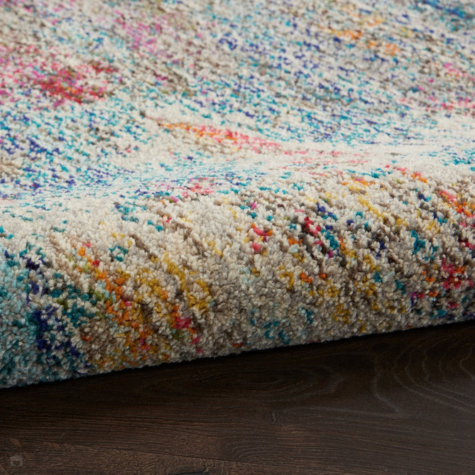 Celestial CES16 Modern Abstract Soft Durable Low Profile Short Pile Multicolour Rug-Nourison-Rug Love - The Most Loved Rug Store