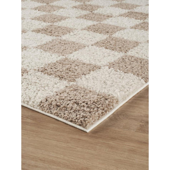 Chester Check CHS01 Beige Rug-Desire Rugs-Rug Love - The Most Loved Rug Store
