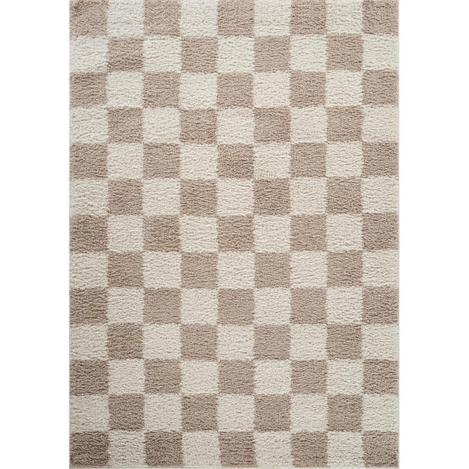 Chester Check CHS01 Beige Rug-Desire Rugs-Rug Love - The Most Loved Rug Store