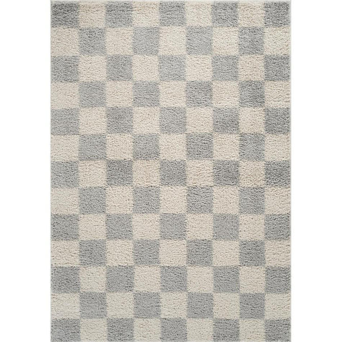 Chester Check CHS01 Grey Rug-Desire Rugs-Rug Love - The Most Loved Rug Store
