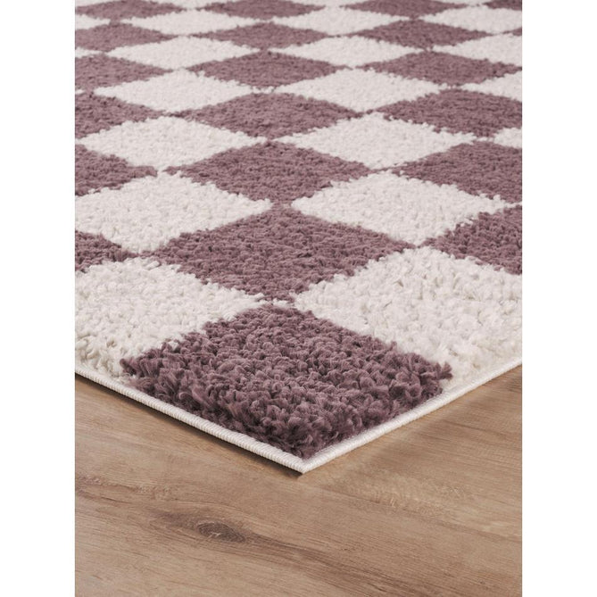 Chester Check CHS01 Lilac Rug-Desire Rugs-Rug Love - The Most Loved Rug Store
