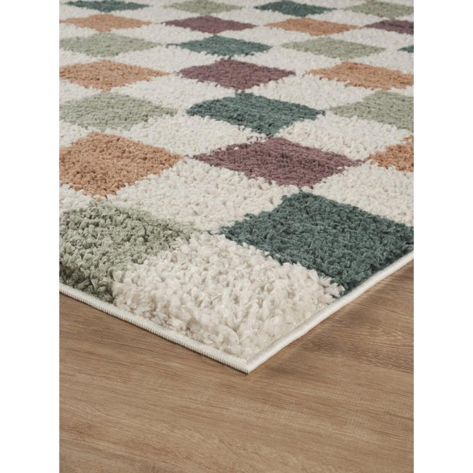 Chester Check CHS01 Multi Rug-Desire Rugs-Rug Love - The Most Loved Rug Store