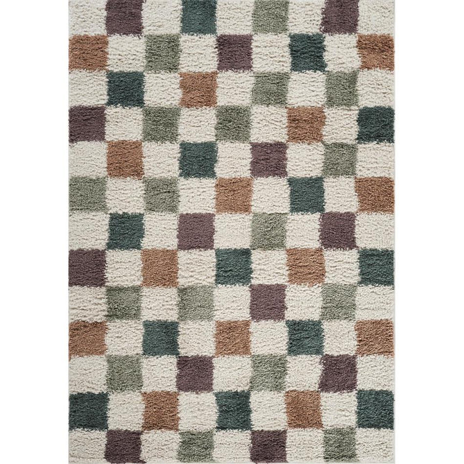 Chester Check CHS01 Multi Rug-Desire Rugs-Rug Love - The Most Loved Rug Store