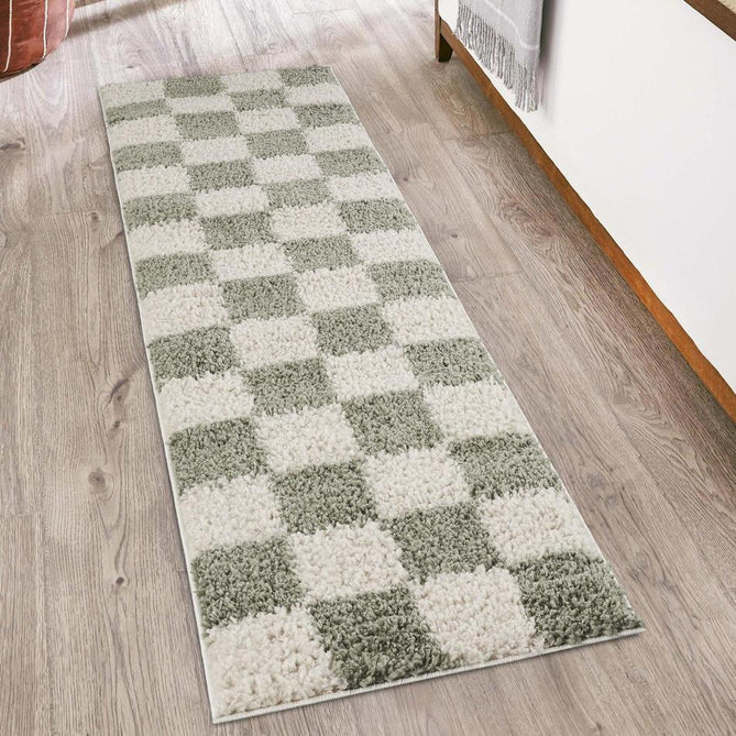 Chester Check CHS01 Sage Rug-Desire Rugs-Rug Love - The Most Loved Rug Store