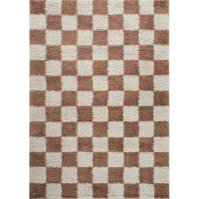 Chester Check CHS01 Terracotta Rug-Desire Rugs-Rug Love - The Most Loved Rug Store