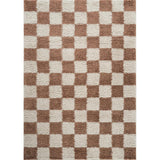 Chester Check CHS01 Terracotta Rug