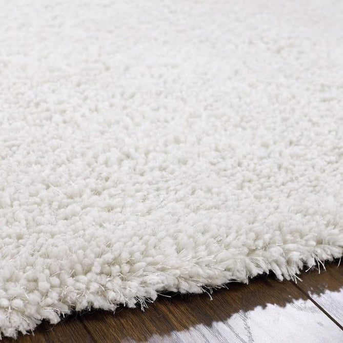Chicago Plush Soft Plain Polyester Shaggy Cream Rug-Origins-Rug Love - The Most Loved Rug Store