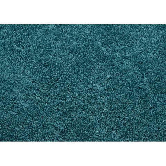 Chicago Plush Soft Plain Polyester Shaggy Dark Teal Rug-Origins-Rug Love - The Most Loved Rug Store