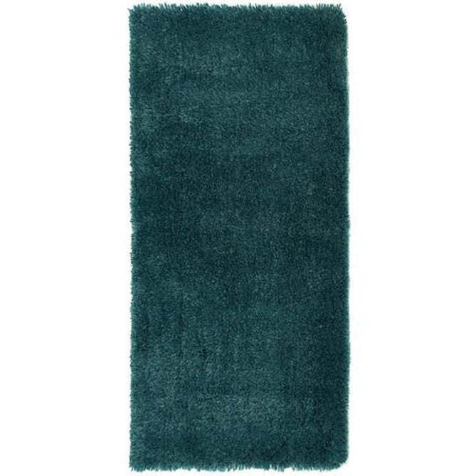 Chicago Plush Soft Plain Polyester Shaggy Dark Teal Rug-Origins-Rug Love - The Most Loved Rug Store