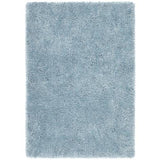 Chicago Plush Soft Plain Polyester Shaggy Duck Egg Rug