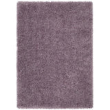 Chicago Plush Soft Plain Polyester Shaggy Lavender Rug