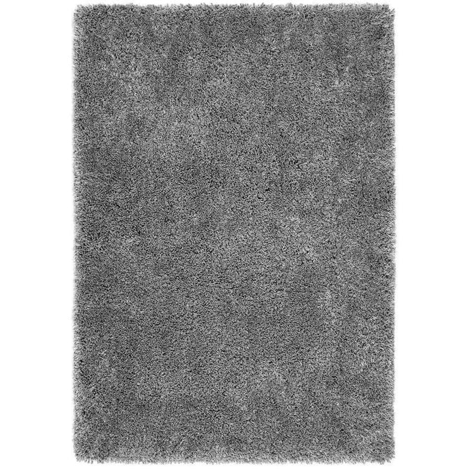 Chicago Plush Soft Plain Polyester Shaggy New Grey Rug-Origins-Rug Love - The Most Loved Rug Store