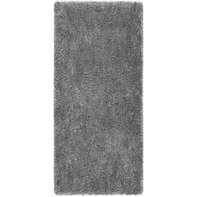 Chicago Plush Soft Plain Polyester Shaggy New Grey Runner-Origins-Rug Love - The Most Loved Rug Store