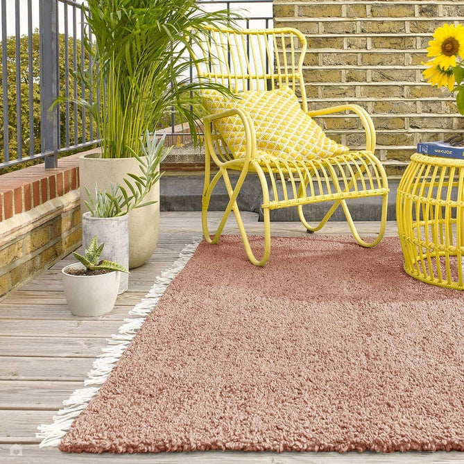 Clover Pink Flatweave In-Outdoor Rug-Asiatic Carpets-Rug Love - The Most Loved Rug Store