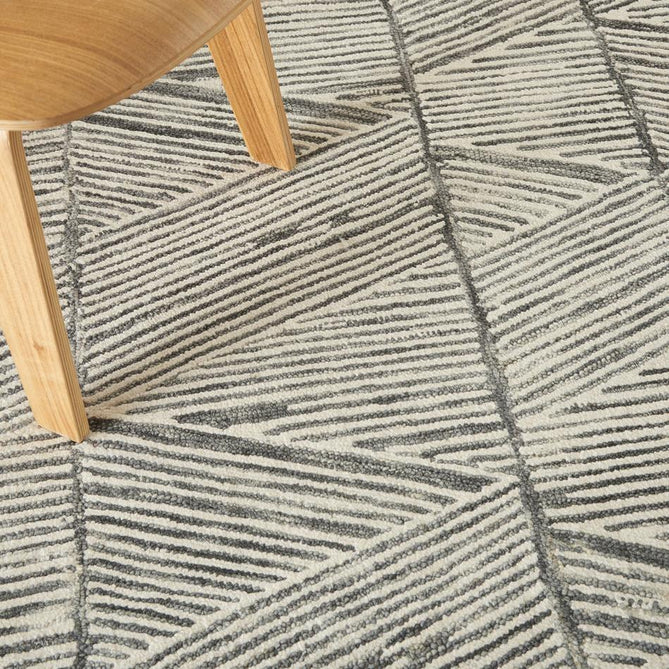 Colorado CLR01 Grey/White Runner-Nourison-Rug Love - The Most Loved Rug Store