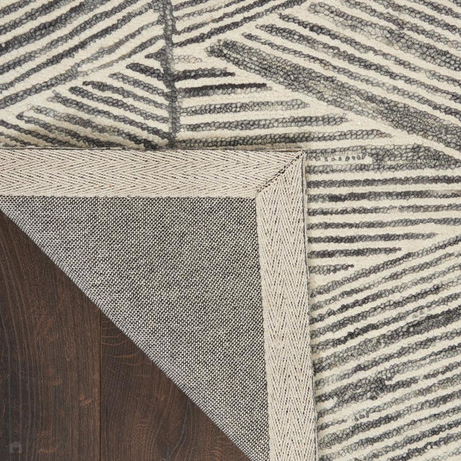 Colorado CLR01 Grey/White Runner-Nourison-Rug Love - The Most Loved Rug Store