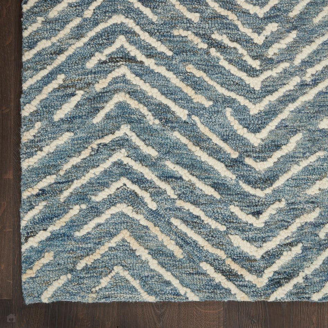 Colorado CLR02 Indigo/Ivory Runner-Nourison-Rug Love - The Most Loved Rug Store