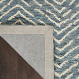 Colorado CLR02 Indigo/Ivory Runner