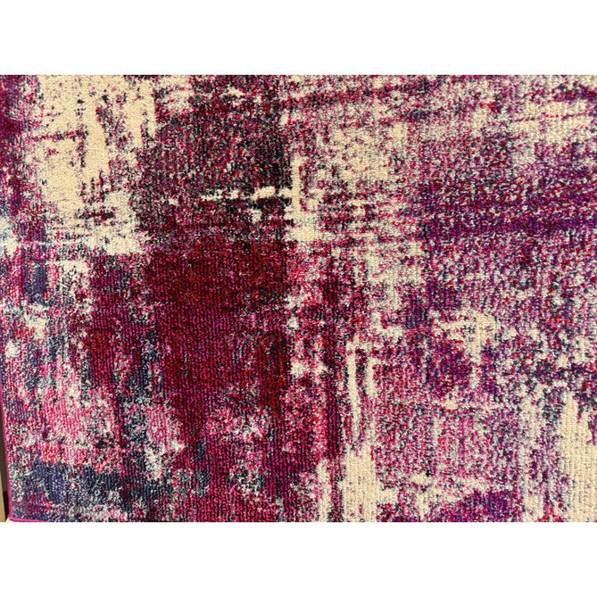 Colores Cloud CO08 Magenta Modern Abstract Distressed Durable Low Short Pile Magenta Purple/Cream Rug-Asiatic Carpets-Rug Love - The Most Loved Rug Store
