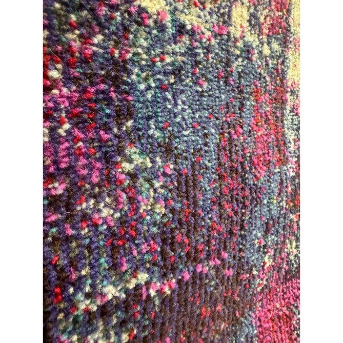 Colores Cloud CO08 Magenta Modern Abstract Durable Easy-Care Low Profile Ribbed Short Pile Magenta Purple/Cream Rug-Asiatic Carpets-Rug Love - The Most Loved Rug Store