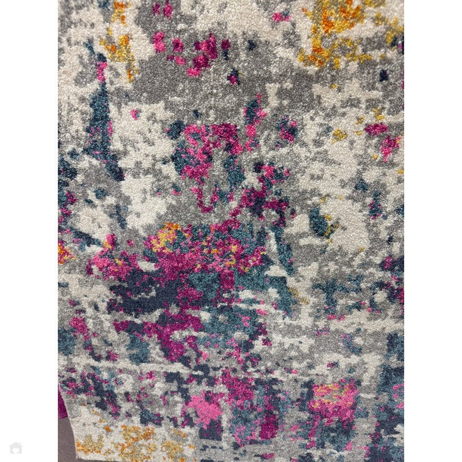 Colt CL01 Abstract Modern Abstract Durable Low Short Pile Multicolour/Pink/Yellow/Blue Rug-Asiatic Carpets-Rug Love - The Most Loved Rug Store