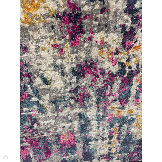 Colt CL01 Abstract Modern Abstract Durable Low Short Pile Multicolour/Pink/Yellow/Blue Rug-Asiatic Carpets-Rug Love - The Most Loved Rug Store