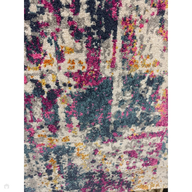 Colt CL01 Abstract Modern Abstract Durable Low Short Pile Multicolour/Pink/Yellow/Blue Rug-Asiatic Carpets-Rug Love - The Most Loved Rug Store