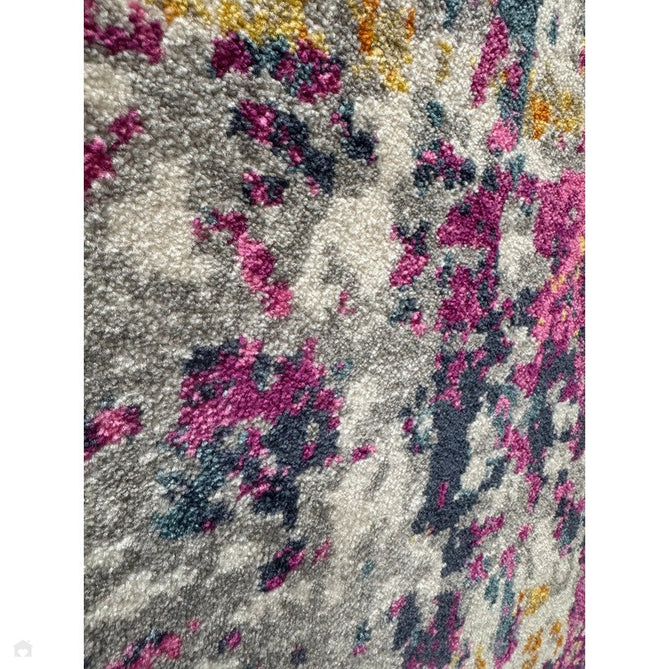 Colt CL01 Abstract Modern Abstract Durable Low Short Pile Multicolour/Pink/Yellow/Blue Rug-Asiatic Carpets-Rug Love - The Most Loved Rug Store
