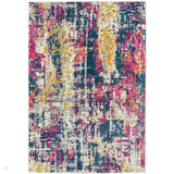 Colt Modern Classics Low Pile CL01 Abstract Multicolour/Pink/Yellow/Blue Rug