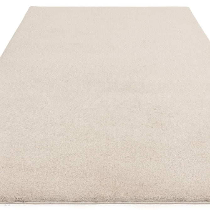 Como Plush Plain Super-Soft Silky Shimmer Ultra High-Density Mid-Height Polyester Shaggy Ivory Rug-Asiatic Carpets-Rug Love - The Most Loved Rug Store