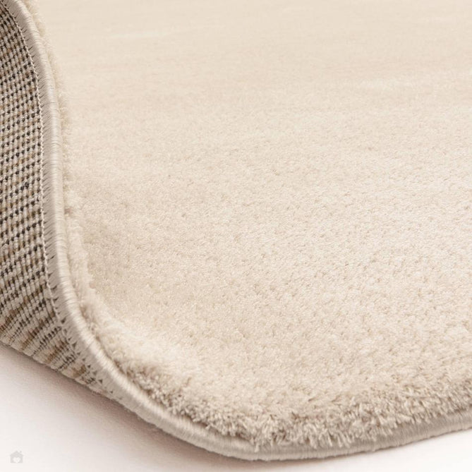 Como Plush Plain Super-Soft Silky Shimmer Ultra High-Density Mid-Height Polyester Shaggy Ivory Rug-Asiatic Carpets-Rug Love - The Most Loved Rug Store