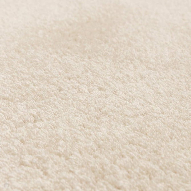Como Plush Plain Super-Soft Silky Shimmer Ultra High-Density Mid-Height Polyester Shaggy Ivory Rug-Asiatic Carpets-Rug Love - The Most Loved Rug Store