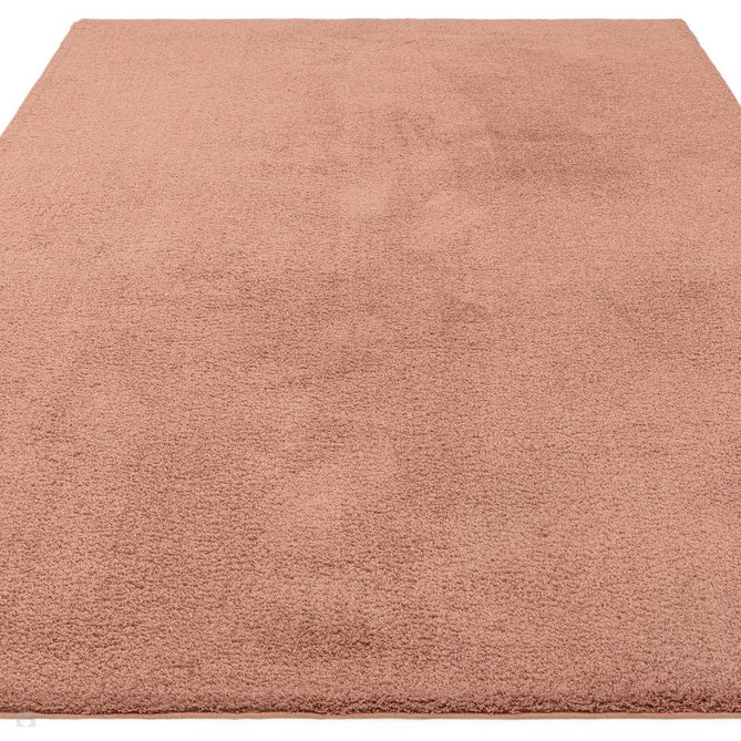 Como Plush Plain Super-Soft Silky Shimmer Ultra High-Density Mid-Height Polyester Shaggy Marsala Rug-Asiatic Carpets-Rug Love - The Most Loved Rug Store