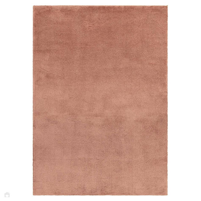 Como Plush Plain Super-Soft Silky Shimmer Ultra High-Density Mid-Height Polyester Shaggy Marsala Rug-Asiatic Carpets-Rug Love - The Most Loved Rug Store