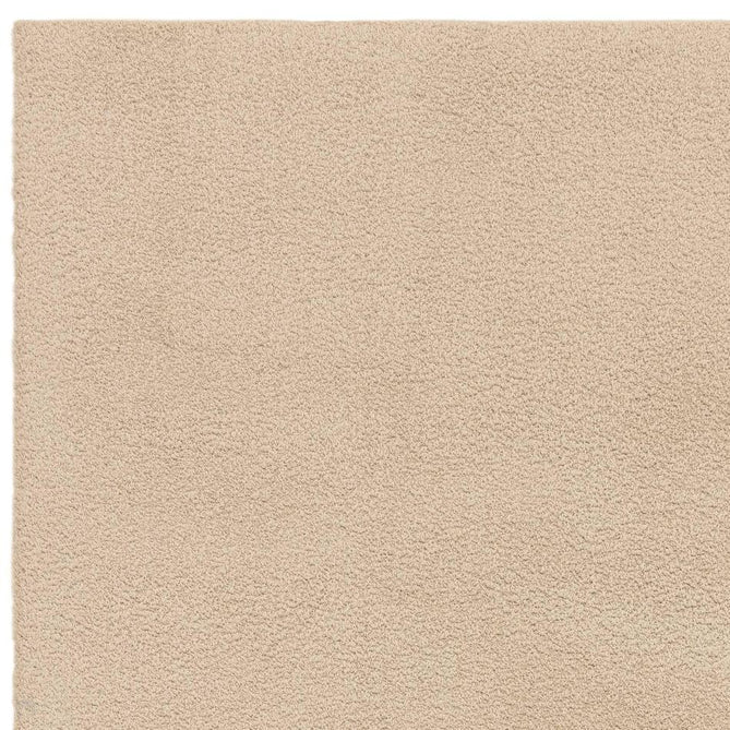 Como Plush Plain Super-Soft Silky Shimmer Ultra High-Density Mid-Height Polyester Shaggy Natural Rug-Asiatic Carpets-Rug Love - The Most Loved Rug Store