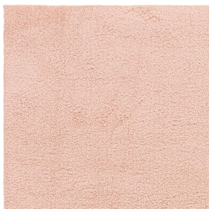 Como Plush Plain Super-Soft Silky Shimmer Ultra High-Density Mid-Height Polyester Shaggy Pink Rug-Asiatic Carpets-Rug Love - The Most Loved Rug Store