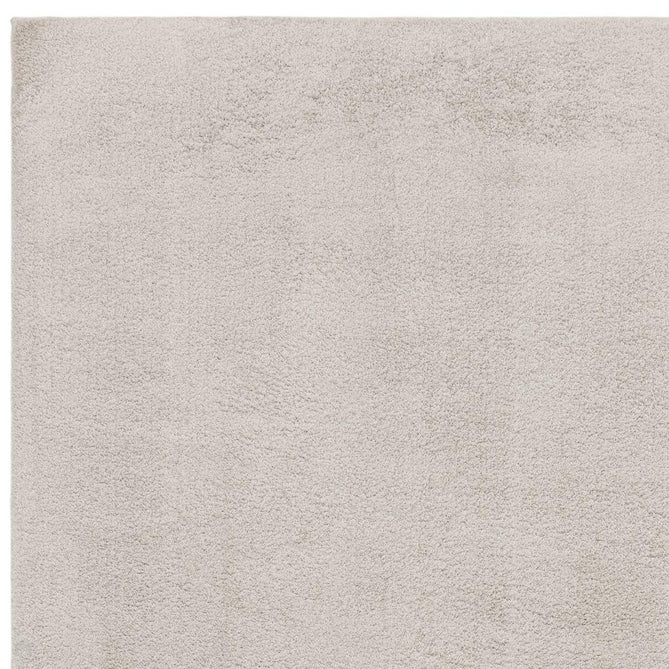 Como Plush Plain Super-Soft Silky Shimmer Ultra High-Density Mid-Height Polyester Shaggy Silver Rug-Asiatic Carpets-Rug Love - The Most Loved Rug Store