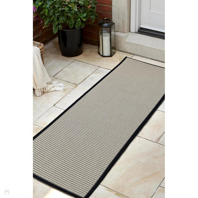 County Border Mono In-Outdoor Flatweave Rug-Melrose-Rug Love - The Most Loved Rug Store