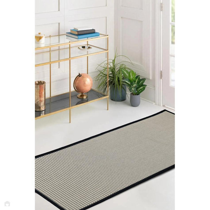 County Border Mono In-Outdoor Flatweave Runner-Melrose-Rug Love - The Most Loved Rug Store