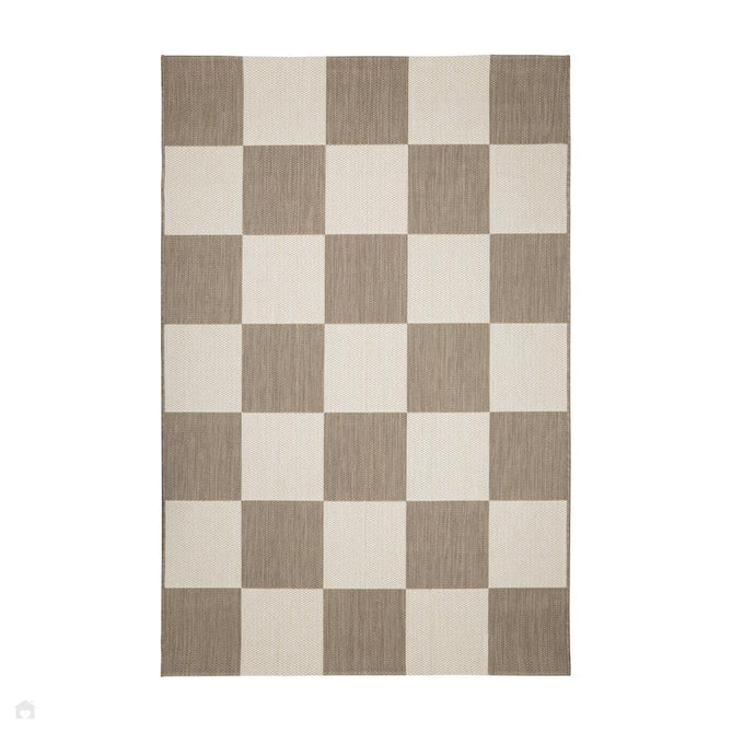 County Chequer Natural In-Outdoor Flatweave Rug-Melrose-Rug Love - The Most Loved Rug Store