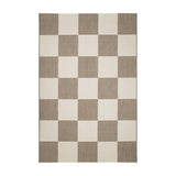 County Chequer Natural In-Outdoor Flatweave Rug