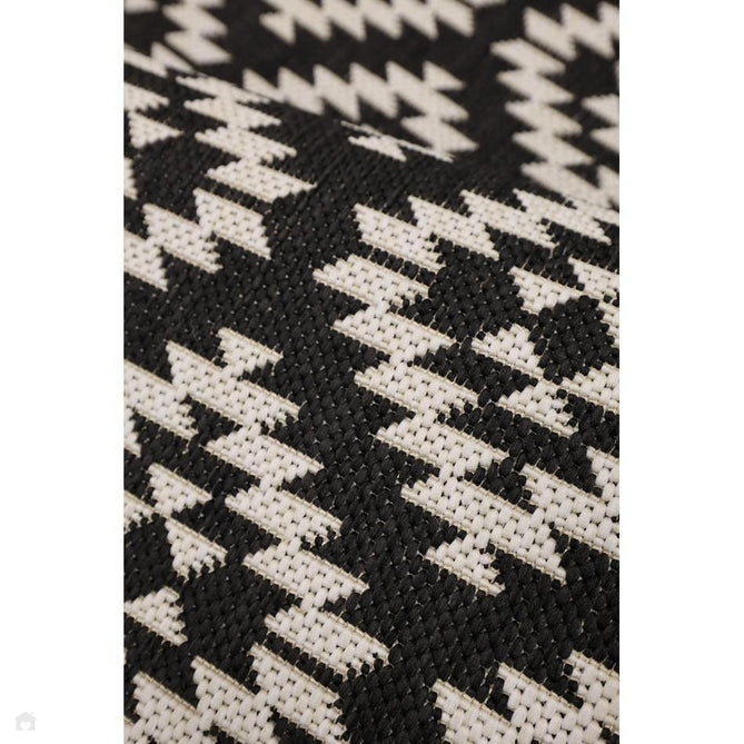 County Genesis Black In-Outdoor Flatweave Runner-Melrose-Rug Love - The Most Loved Rug Store
