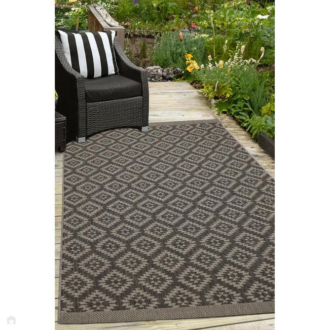 County Genesis Silver In-Outdoor Flatweave Rug-Melrose-Rug Love - The Most Loved Rug Store