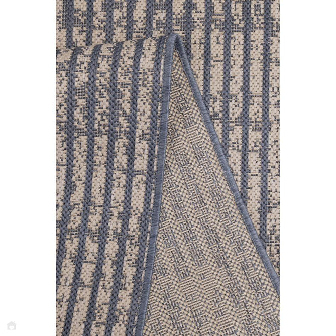 County Hatch Navy In-Outdoor Flatweave Rug-Melrose-Rug Love - The Most Loved Rug Store