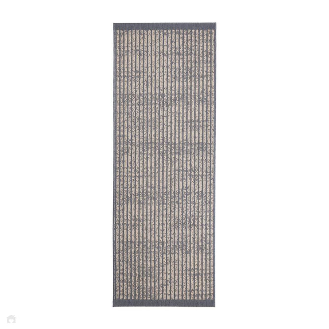 County Hatch Navy In-Outdoor Flatweave Runner-Melrose-Rug Love - The Most Loved Rug Store