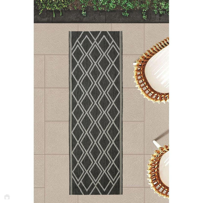 County Ishmael Silver In-Outdoor Flatweave Runner-Melrose-Rug Love - The Most Loved Rug Store