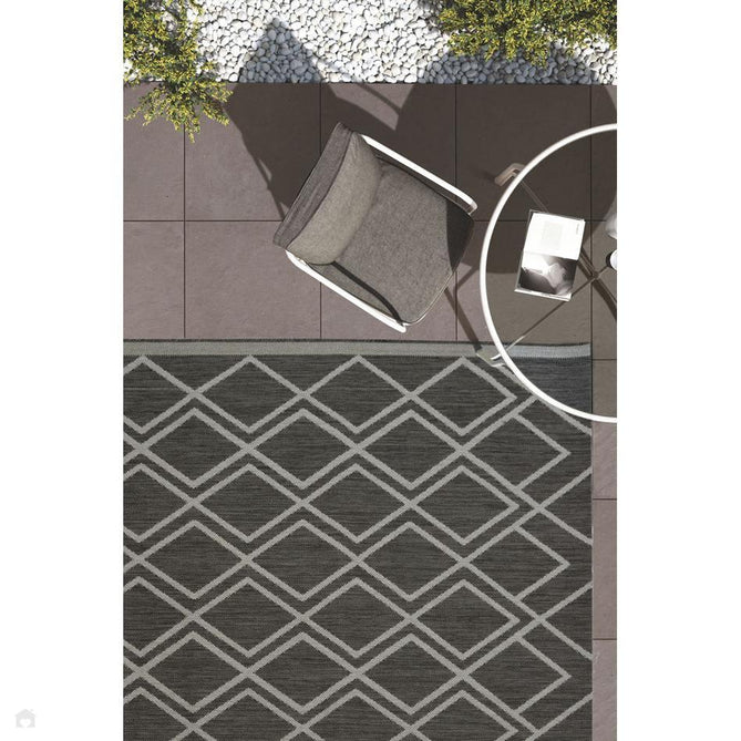 County Ishmael Silver In-Outdoor Flatweave Runner-Melrose-Rug Love - The Most Loved Rug Store