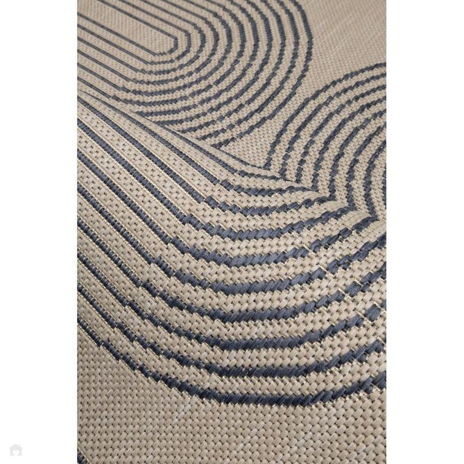 County Multi Arcs Denim In-Outdoor Flatweave Rug-Melrose-Rug Love - The Most Loved Rug Store
