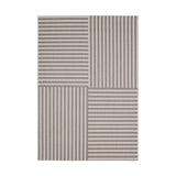 County Multi Stripe Natural In-Outdoor Flatweave Rug