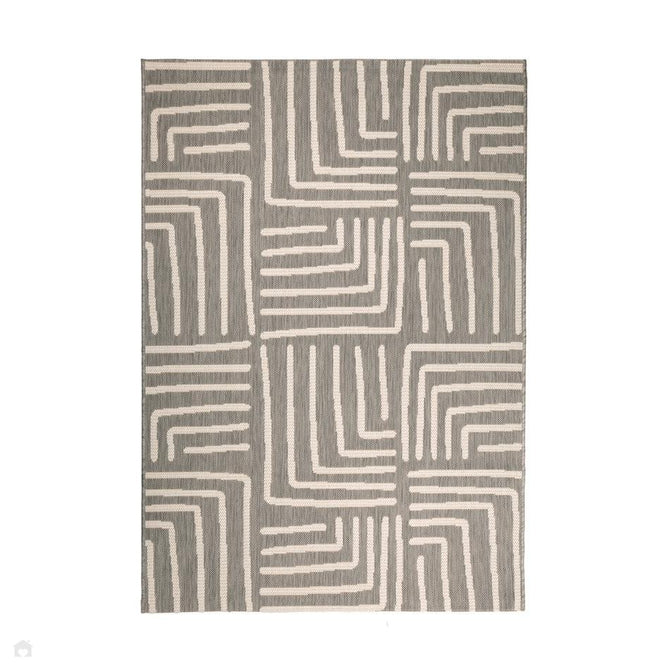 County Patches Grey In-Outdoor Flatweave Rug-Melrose-Rug Love - The Most Loved Rug Store